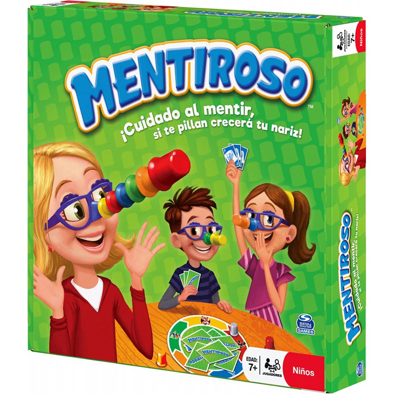 Mentiroso - Juego De Mesa Mentiroso Con Divertidas Gafas Y Cartas Para ...