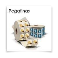 Pegatinas en bobina